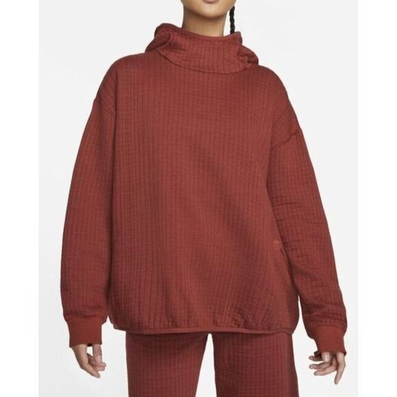 Nike DH1961-670 Unisex Sz M Red Therma-FIT ADV Tech Pack Pullover Sweatshirt - Picture 15 of 16